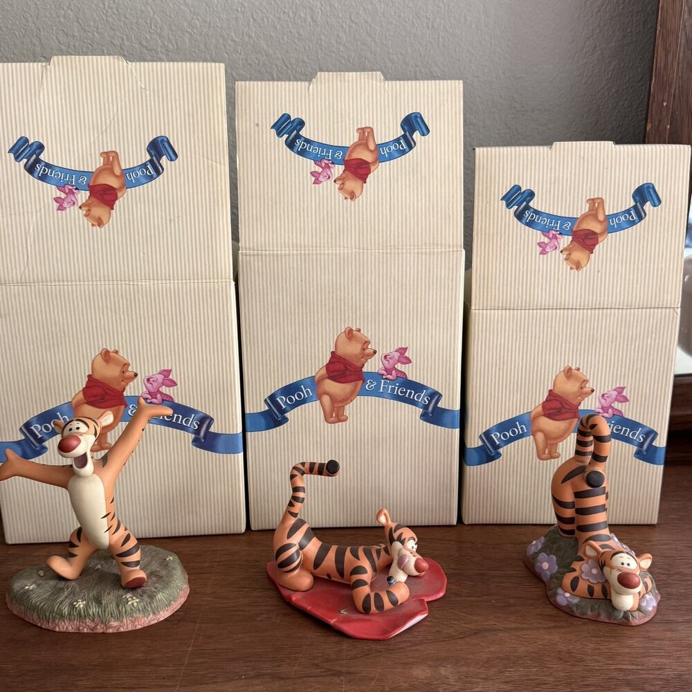 Disney Pooh & Friends Lot Of 3 Tigger
